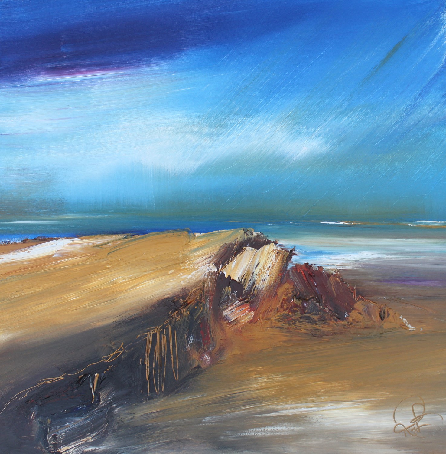 'Coastal Caves' by artist Rosanne Barr